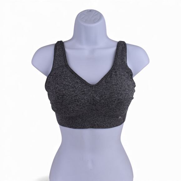 Puma Seamless Sports Bra – 2 Pack - Black & Gray (Open Box) - Picture 2 of 7
